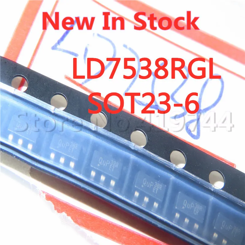 

10 шт./лот качества 100% LD7538RGL LD7538R LD7538 SOT23-6 (печать 38 38R) SMD LCD чип питания в наличии новый оригинальный