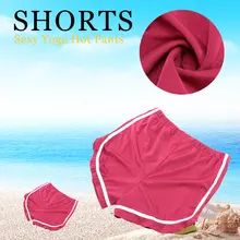 1 шт., модные сексуальные шорты для йоги, сексуальные женские летние спортивные шорты, женские спортивные шорты с эластичной талией для бега, высокое качество