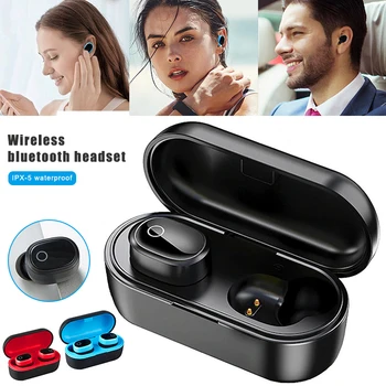 

Mini Earbuds Wireless Communication Ear Sport Stereo Earphone Headset with Charging Case VDX99