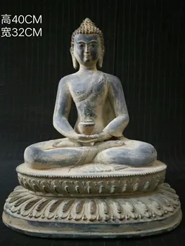 

16" Tibet Buddhism Temple bronze Shakyamuni Buddha Sage of the Sakyamuni Shakyamuni Buddha Statue Gautama Siddhartha statue