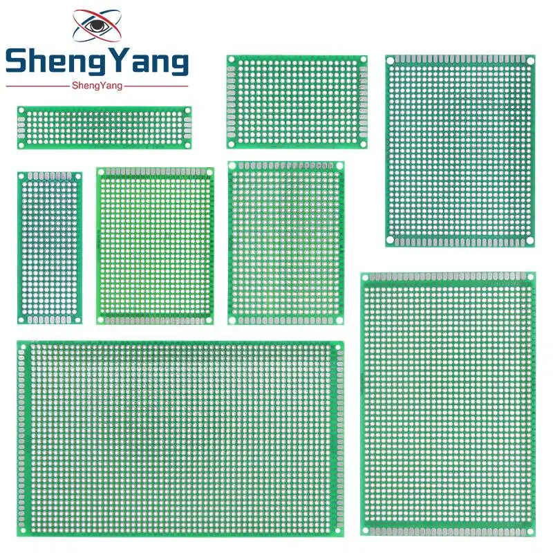 2x8 3x7 4x6 5x7 6x8 7x9 8x12 9x15 Double Side Prototype Diy Universal Printed Circuit PCB Board Protoboard For Arduino Kit | Электронные