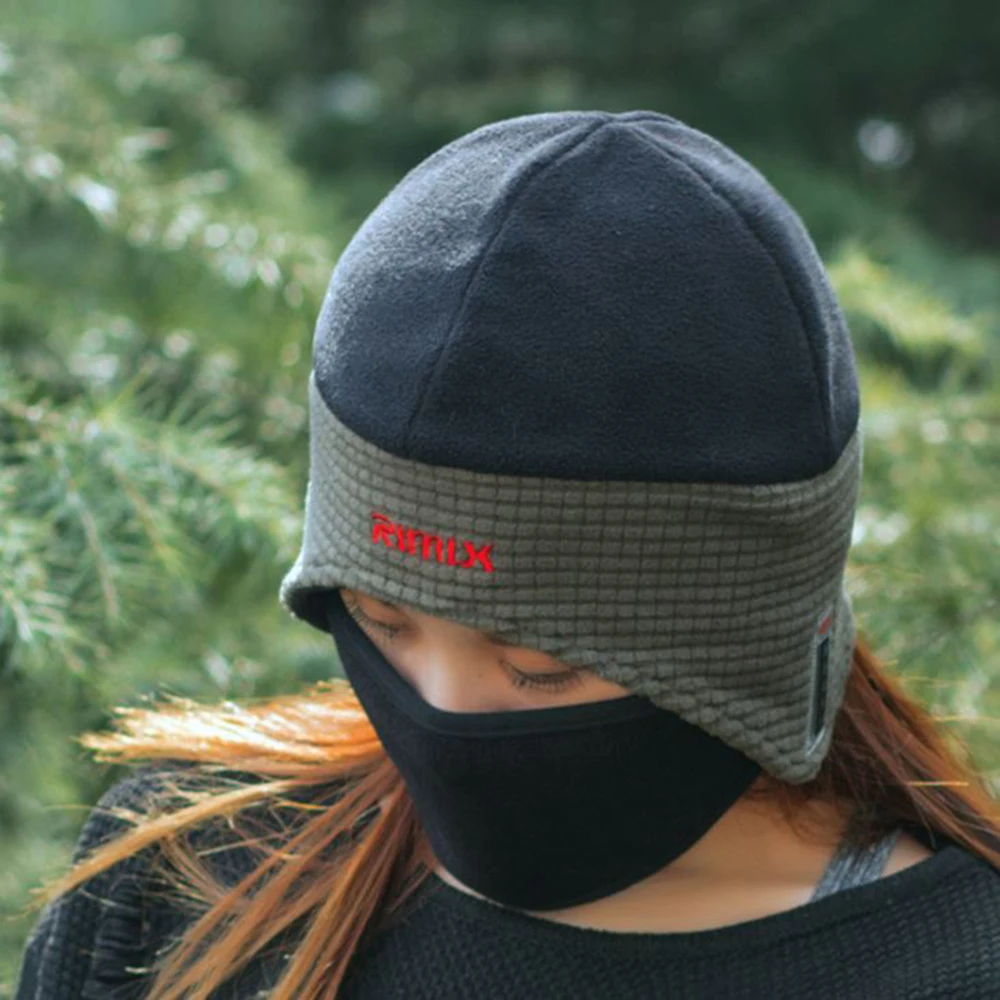 Плотная теплая зимняя шапка RIMIX со съемными масками, спортивные шапки для снежных игр, снежных игр, лыжного спорта, альпинизма, пешего туризма, велосипеда, велоспорта