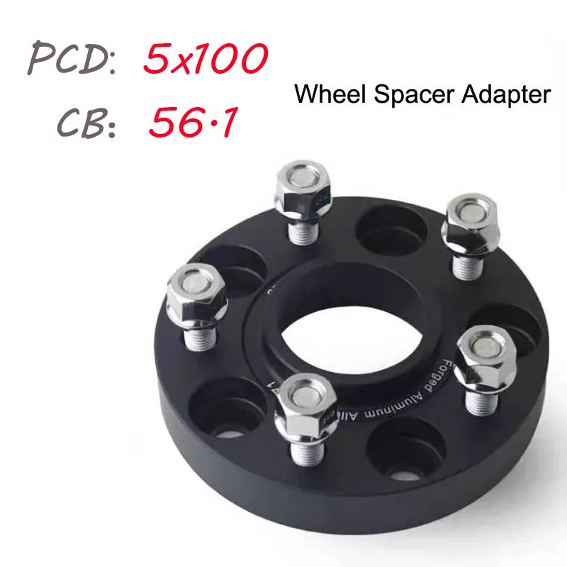 

Wheel Spacers 5x100 Hubcentric 56.1mm Car Aluminum Wheel Spacer Adapter Flange For Subaru Impreza Forester XV BRZ Separadores