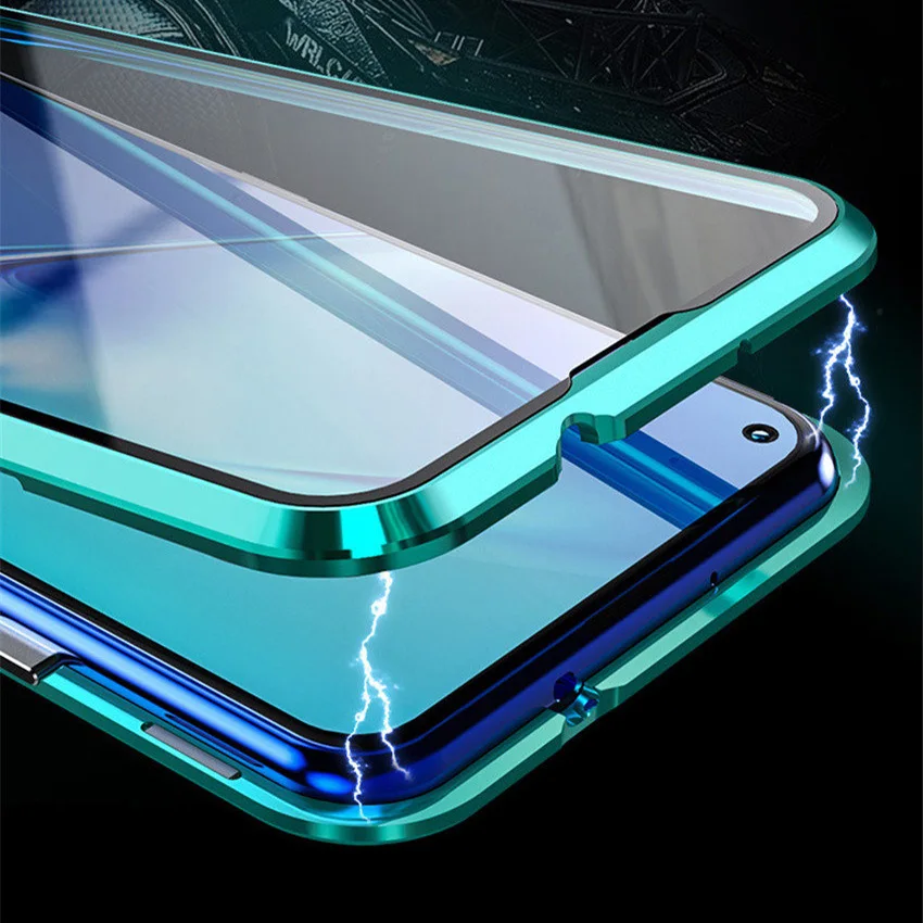 Защитный Магнитный чехол R-just Full Body для huawei Honor 20 pro, металлический закаленное стекло, задняя крышка Honor 20 Pro Honor20, чехол