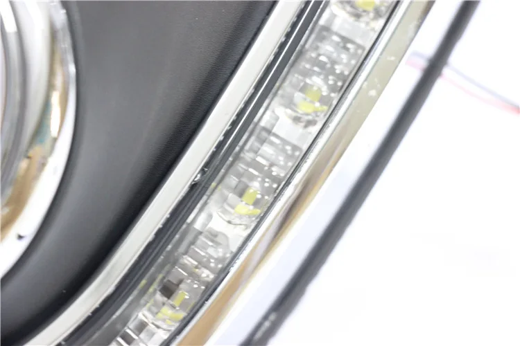 1 комплект для Mitsubishi ASX 2013 светодиодный DRL Дневной ходовой светильник Дневной светильник 12 В сигнальная лампа автомобильный-стильный светильник s