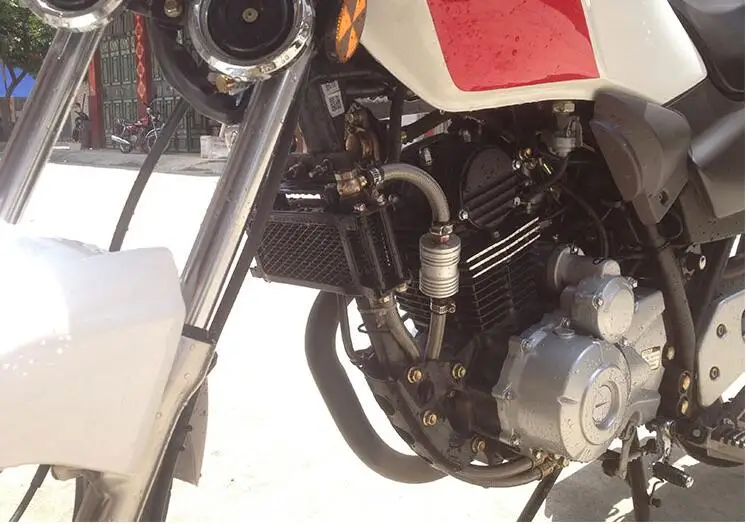 CG125 CG150 CG200 CG250 мотоциклетная система охлаждения радиатора из сплава cg двигатель zongshen lifan аксессуары для мотокросса