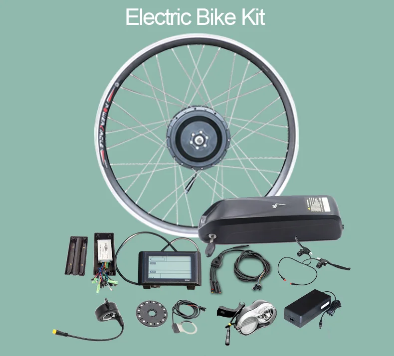 Набор преобразования для электрического велосипеда 20-26 дюймов 700C электрическое преобразование велосипедов Комплект 36 в 500 Вт/48 в 500 Вт передний привод колеса samsung e велосипед комплект
