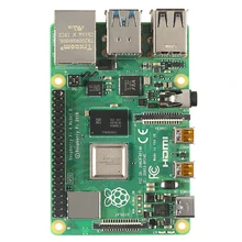 Mais recente Raspberry Pi Modelo B Com 1 4/2/Bcm2711 4gb de Ram Quad Core Cortex-a72 Braço V8 apoio 1.5ghz 2.4/5.0 Ghz Wifi Bluetooth 5.0