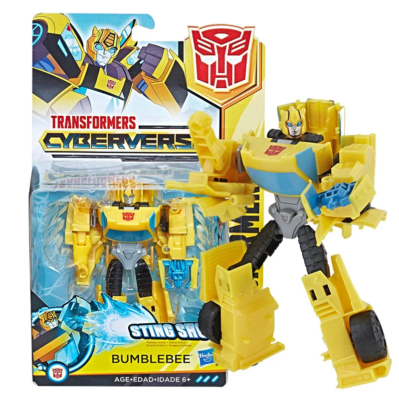 

Hasbro Transformation Diamond Cybertron Samurai Series Bumblebee Acoustic Transformation Autobots Model Toy