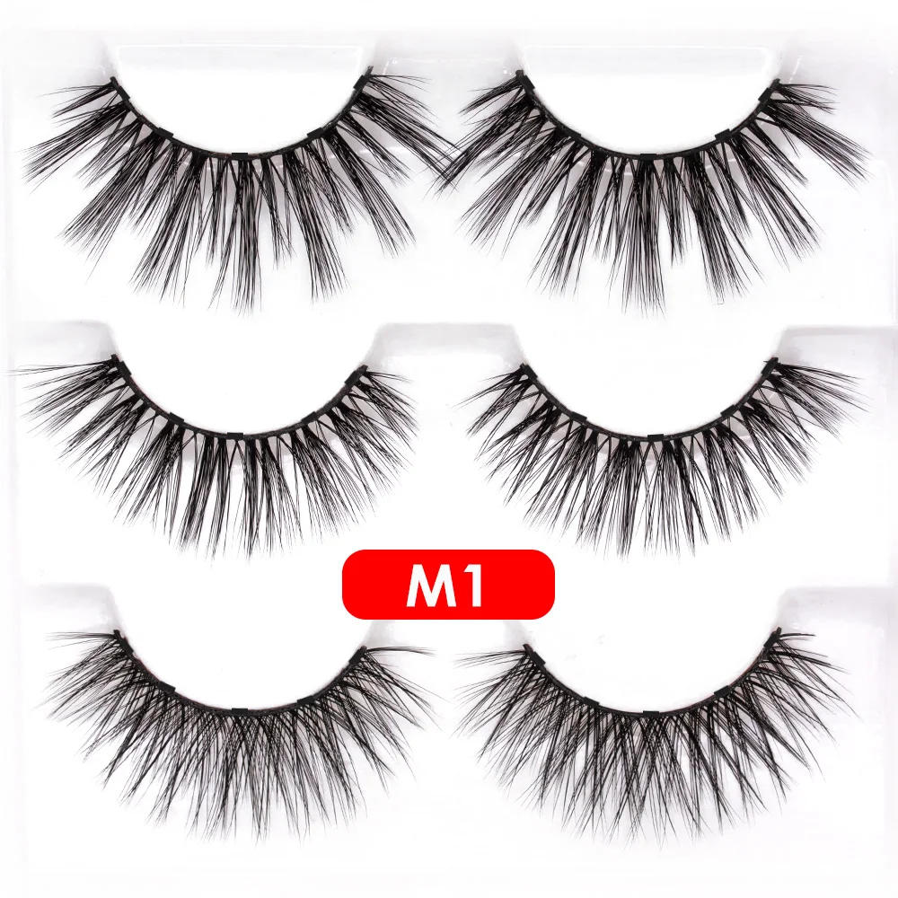 

OCEAN PEARL Magnetic Eyelashes and Eyeliner Kit,New 3 Pairs 5 Magnets Resuable Magnetic Eyelashes and Liquid Eyeliner Waterproof