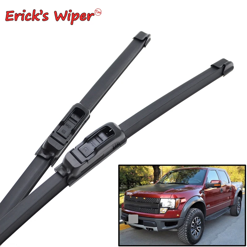 Erick's Wiper LHD Front Blades For Ford F150 F-150 Raptor LOBO XL XLT 2009~2020 Windshield Windscreen Window 22&quot+22&quot |