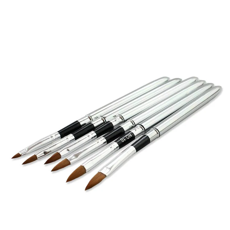 Маникюрный diao hua bi стальная трубка комбинированная Хрустальная ручка diao hua bi 6 набор хрустальных ручек