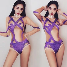 Женский ночной клуб Боди Бейонсе ГОГО Костюм Танцора бар вечерние рейв Одежда DJ сценический костюм для певицы