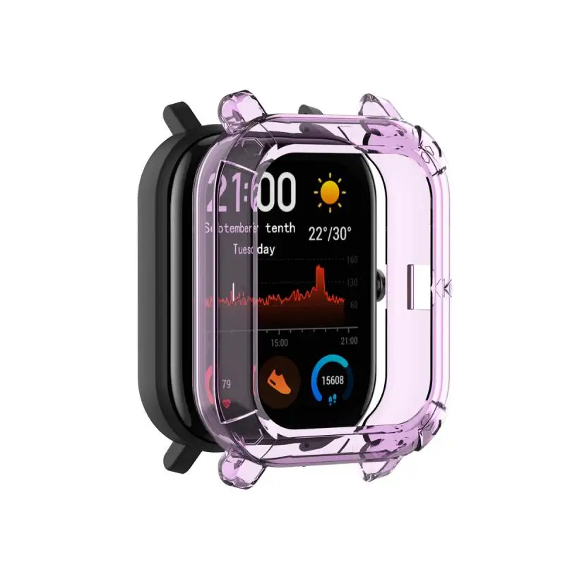 3в1 Для Amazfit GTS ремешок+ ТПУ чехол для Huami Amazfit gts Smartwatch Защитная пленка для экрана браслет ремешок на запястье