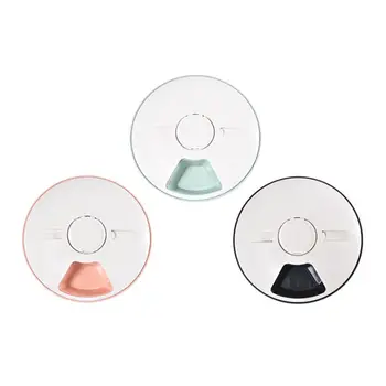

Pet Automatic Feeder Timed Food Dispenser 6 Meal Trays Dry Wet for Cats Dogs