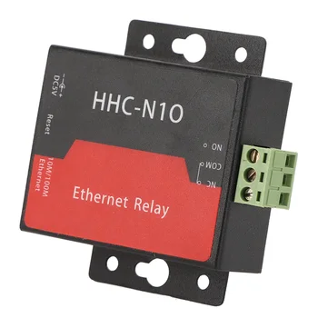

IP Network Relay Module Single Channel Ethernet TCP Controller DC5V with Shell HHC-N10