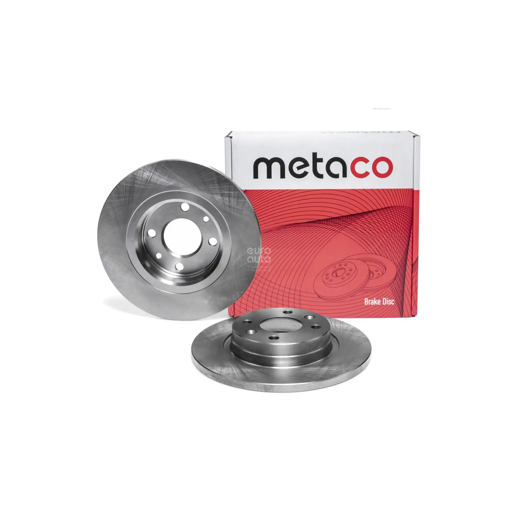Metaco Диск тормозной передний не вентилируемый 3100-001