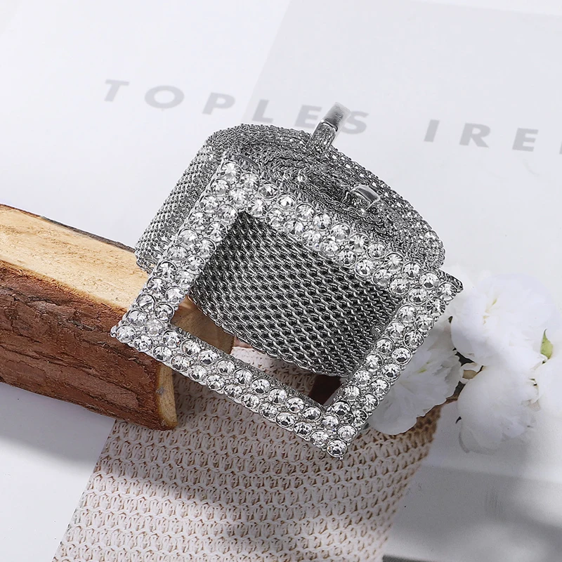 Ceinture strass femme Стразы ремни для мужчин и женщин с блестящими стразами Цвета: