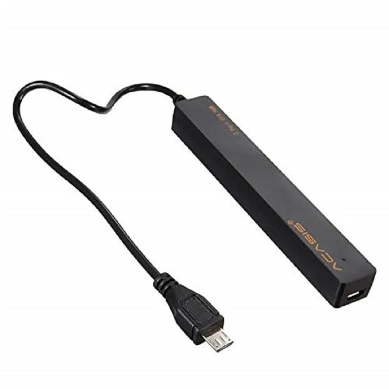 Acasis Micro USB OTG концентратор Высокоскоростной Синхронизация и зарядный ключ 3 порта USB OTG концентратор для планшета на Android Win 7 8 XP