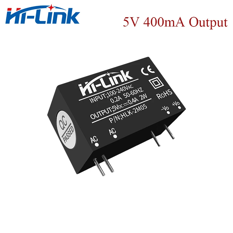 110V 220V to 5v 400mA output power supply switching HLK-2M05 Hi-Link Manufacturer 5pcs/lot power supply,switching power supply