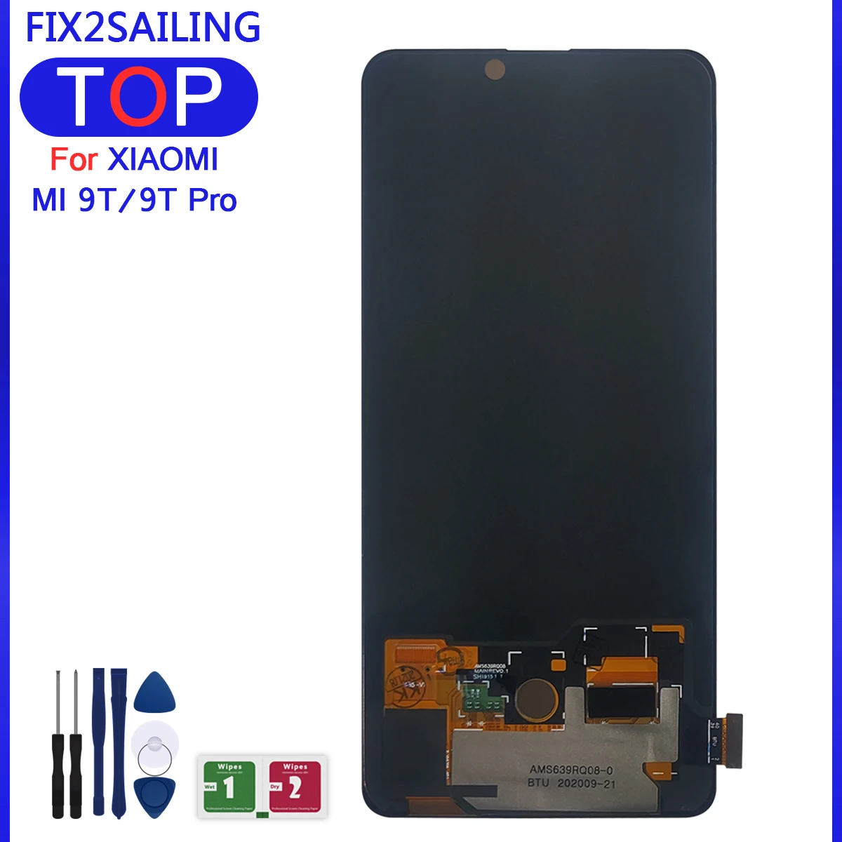 6.53" For Xiaomi Redmi 9t Lcd Display Touch Screen Digitizer Assembly ...