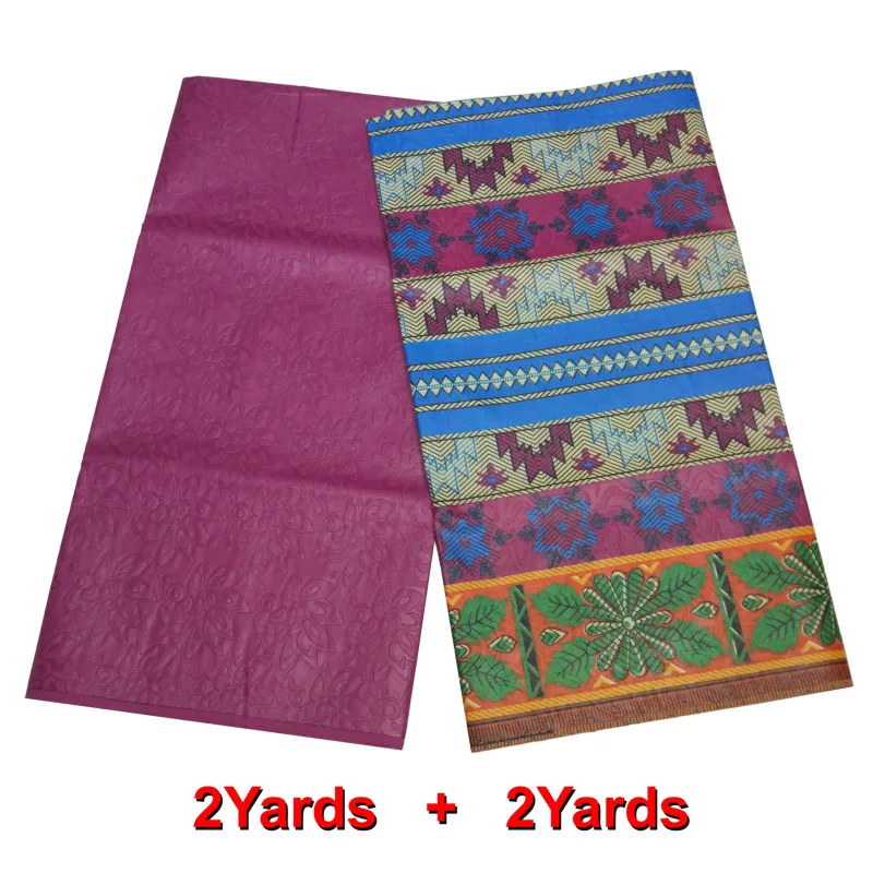 HS300927D2 Ткань Kente, 4 Ярда, Анкара, полиэстер, воск, нигерийская ткань ankara, chitenge ghana kente, воск, фарбик для женского платья - Цвет: HS300927D2