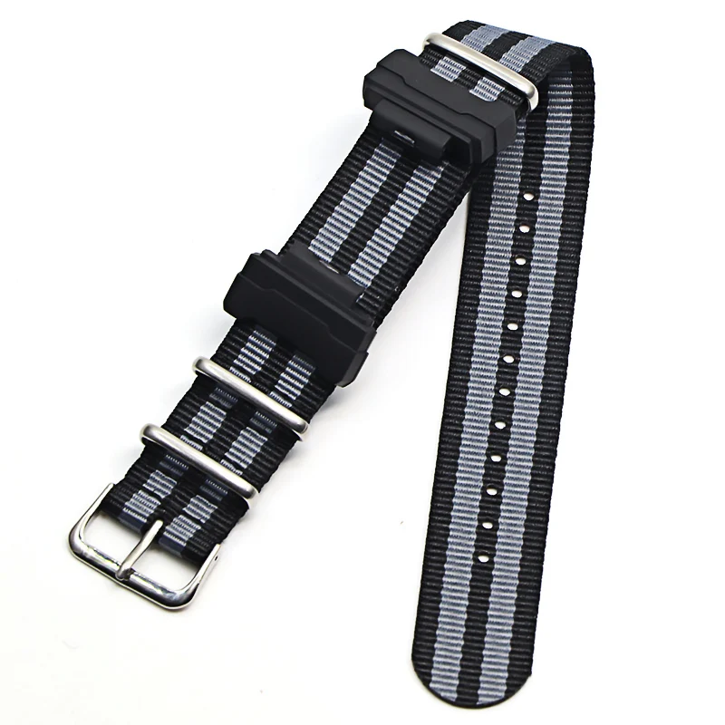 Durable Nylon Replacement Strap for Casio-G-Shock Watches
