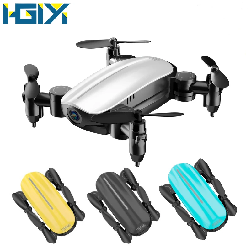 HGIYI T10 Радиоуправляемый Дрон с HD камерой Квадрокоптер Wi Fi FPV складной вертолет