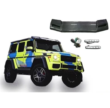 

W463 G500 G55 G63 Roof Spoiler Wing Carbon Fiber B Style AMG with LED
