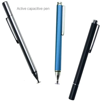 

New 2 In 1 Touch Screen Capacitive Stylus Pen Universal Anti-Scratches Soft Tip Drawing Pen Portable Stylus Pen For Tablet PC​