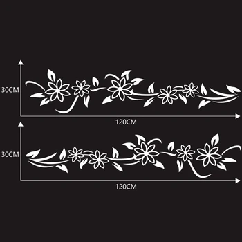 

Cover Car Sticker Vine Decals Decoration Accessories Exterior 1pc 120cm