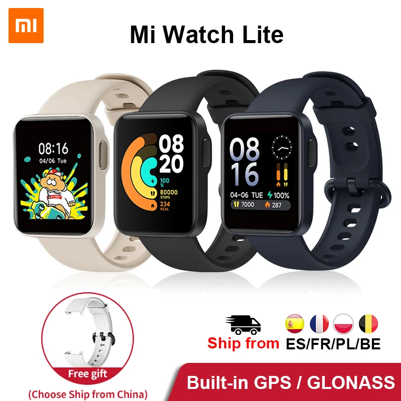Xiaomi Mi Watch Lite Gps Mi Smart Watch Global Version Smartwatch 1 4 Tft Lcd Screen Fitness Heart Rate Sleep Monitor Deal Shoppr Xiaomi Mi Watch Lite Gps Mi Smart Watch Global Version Smartwatch 1 4 Tft Lcd Screen Fitness Heart Rate Sleep Monitor Deal Shoppr