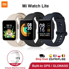 Xiaomi Mi montre Lite GPS Mi montre intelligente Version mondiale Smartwatch 2020 1.4