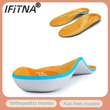 IFitna – semelles orthopédiques pour femmes et hommes, pour soutenir la fasciite plantaire, Correction de la douleur du pied 