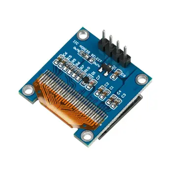 

4pcs I2C OLED 0.96Inch OLED Power Display Module IIC SSD1306 128 64 LCD Voltage Regulator+Du-pont Wire