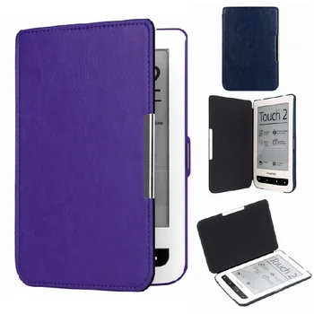 

Protective shell for pocketbook basic touch lux 2 614/624/626 pocketbook 626 plus pu leather ereader case