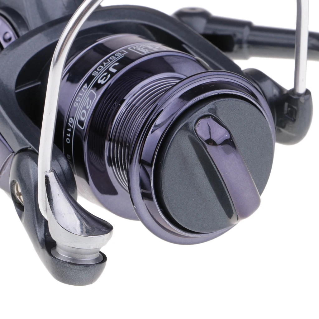Carp Fishing Spinning Reel with Front and Rear Double Drag Brake System 3BB Left Right Interchangeable for Saltwater Freshwater
