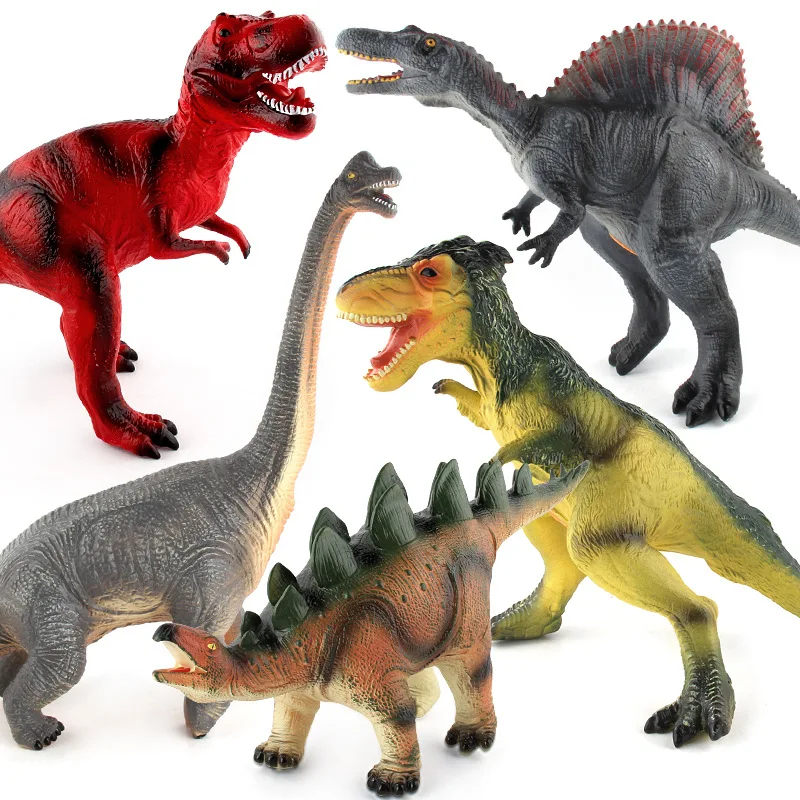 

Dinosaur World Vinyl Feeding Cotton Press Will Sound Making Simulated Dinosaur Models Ornaments Large CHILDREN'S Toy
