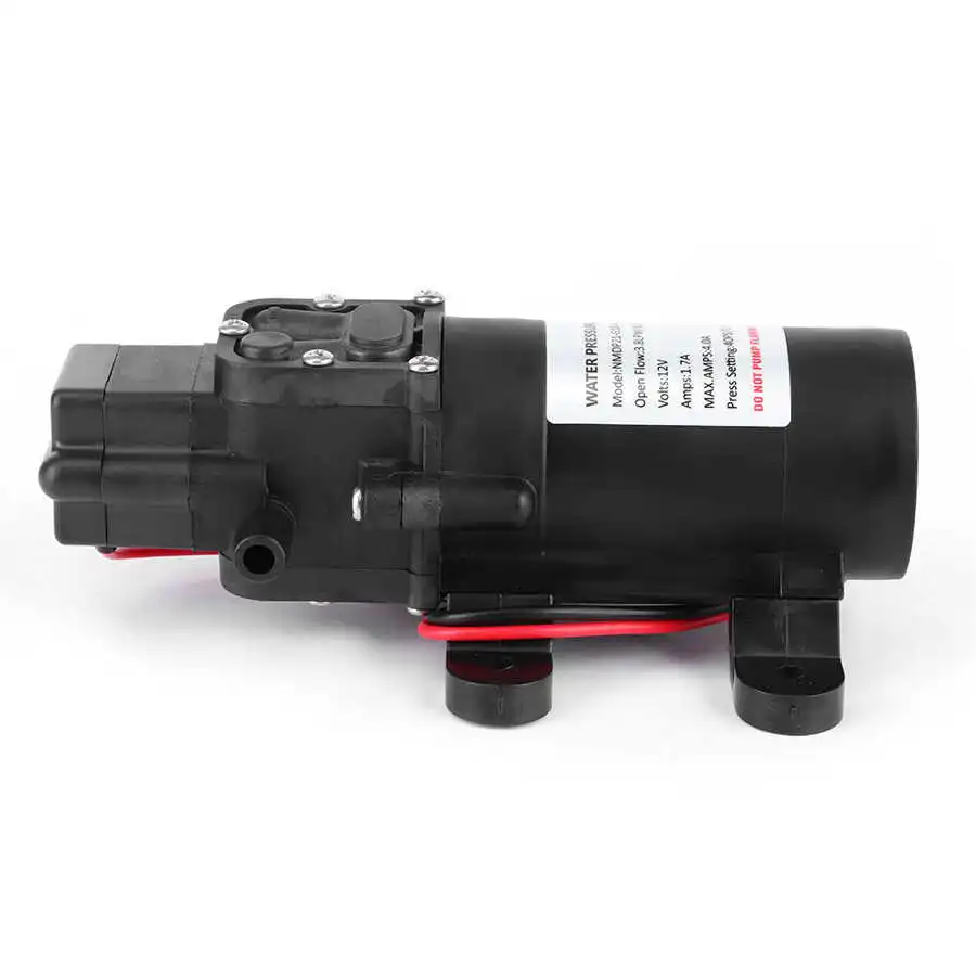 Мембранный насос высокого давления 12 В постоянного тока 1 gpm 40psi самовсасывающий с