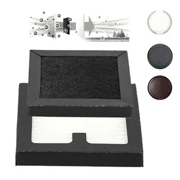 

Car Air Purifier Filter Net PM2.5 Negative Ion Air Cleaner Replacement Filter Formaldehyde Cigarette Odor Filtering Purifier