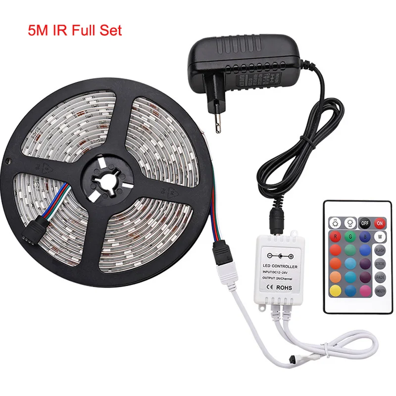 

WIfi Smart LED Strip Christmas Light SMD 5050 RGB 30LEDS/M APP Controlled Waterproof Works with Amazon Alexa Google Home