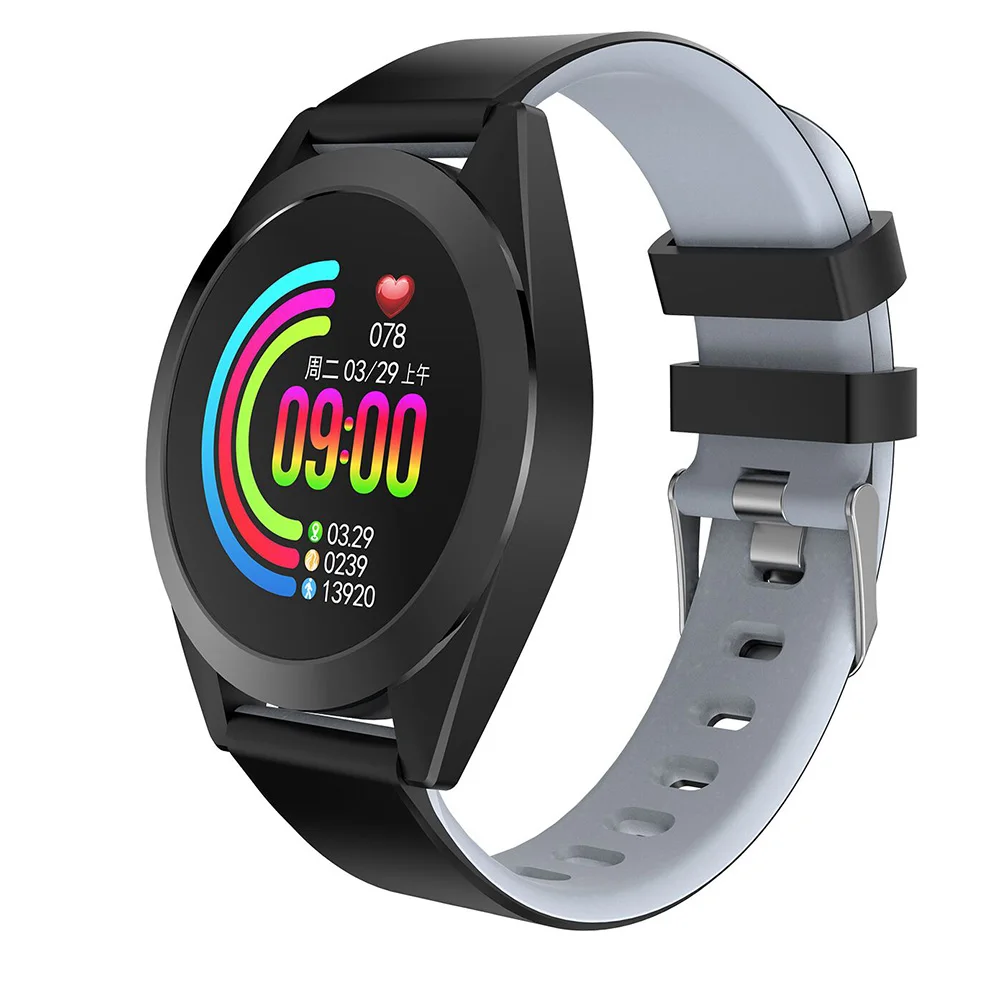 G50S для женщин мужчин круглый экран Смарт часы для мужчин водонепроницаемый монитор сердечного ритма кровяное давление 30 дней в режиме ожидания для Android IOS Телефон