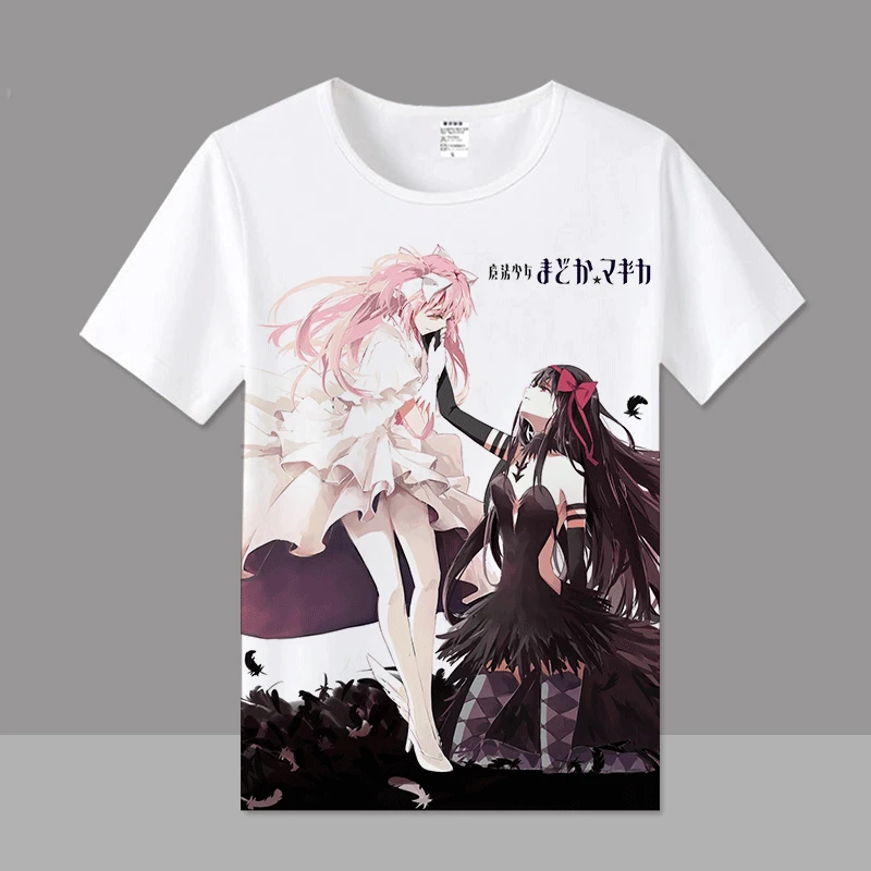 Футболка для костюмированной вечеринки Puella Magi Madoka Magica с принтом Kaname Tomoe Mami