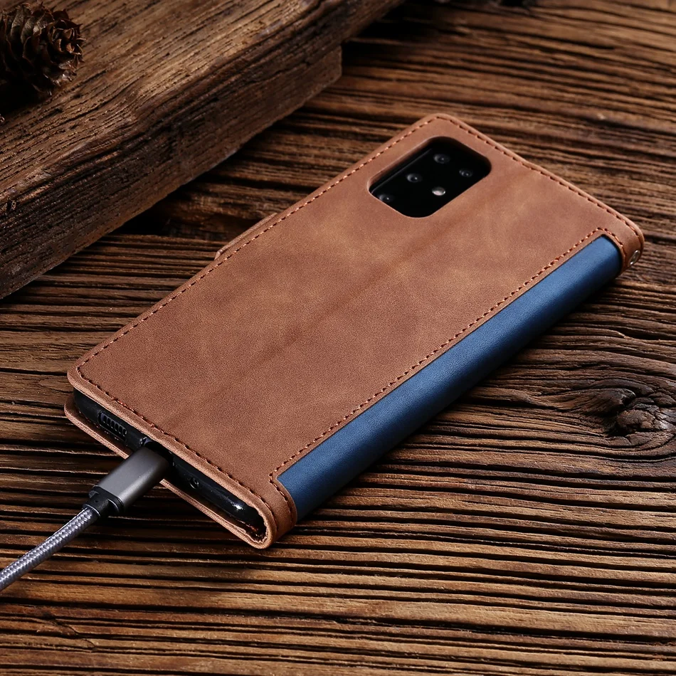 Retro Bao Da Cho Xiaomi Mi 9 9T Note10 Lite A3 Redmi Note 7 8 8T Pro 10 k20 Lật Thẻ Từ Giá Đỡ Ví Điện Thoại Da phone cases for xiaomi