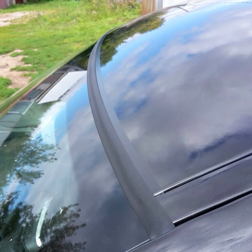 10 шт. автомобильный комплект уплотнения двери отделка края литье резиновая уплотнительная полоса для защиты от воздействия погоды Ветер шумоподавление комплект для Tesla модель 3