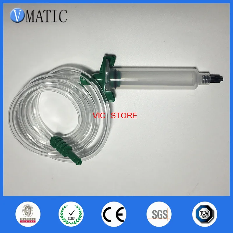 5cc/10cc/30cc автоматический дозатор клея пластиковый Шприц Баррель белого цвета адаптер шприца(каждый размер имеет 2 комплекта, всего 6 комплектов