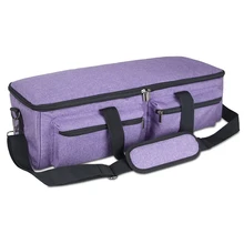 Сумка для переноски совместима с Cricut Explore ore Air 2, вместительная сумка для хранения совместима с Silhouette Cameo 3 и поставки фиолетового цвета