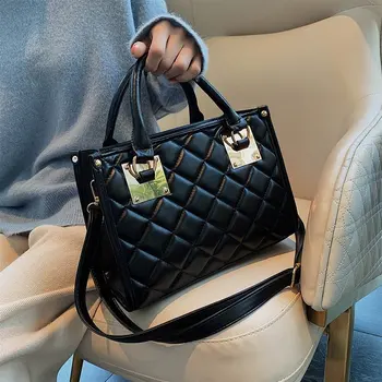 

Fashion Trend Soft Leather Tote Messenger Bags Women Handbag PU Shoulder Handbag Casual Business Crossbody Bag Female Sac A Main