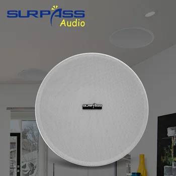 

Ceiling Mount Speaker System Home Theatre Media Room Recessed Column Flush-mounted Sound Trimless In Ceiling Speakers