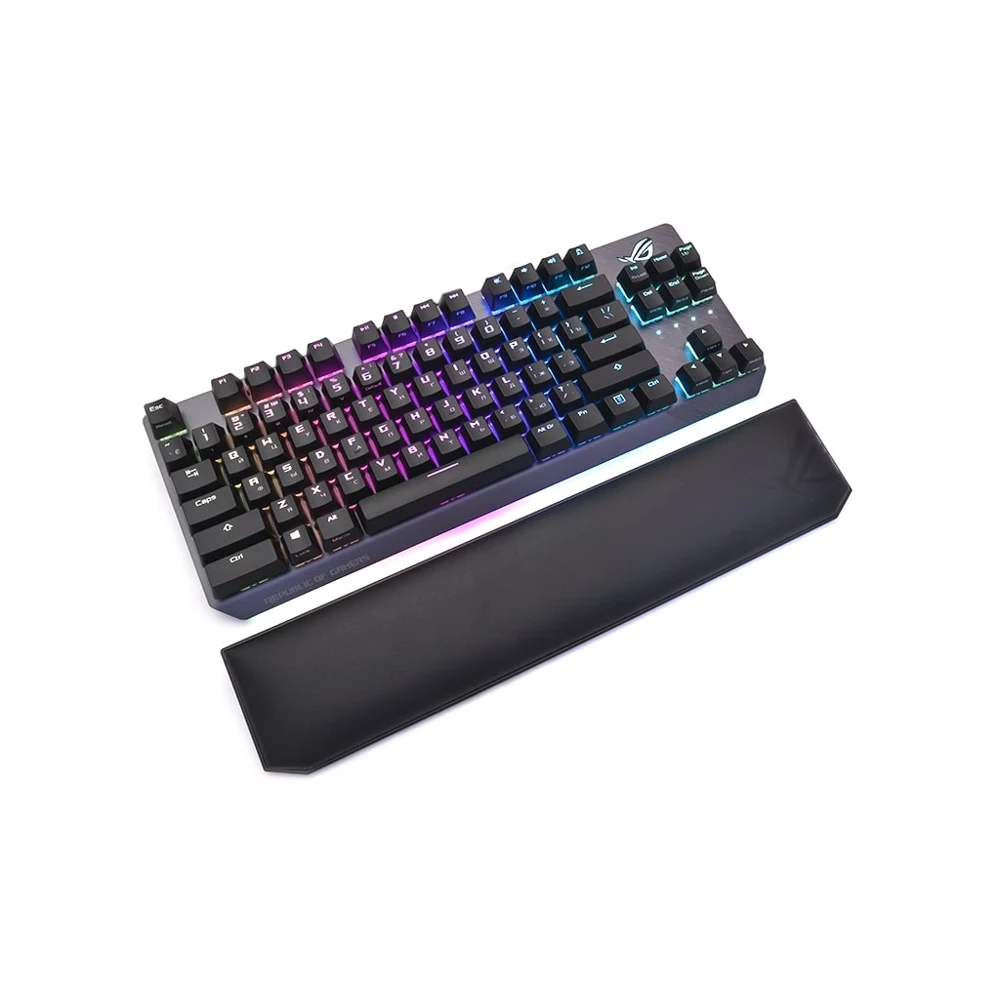 Игровая клавиатура ASUS ROG Strix Scope TKL (Cherry MX red switches аллюминивая рама USB RGB подсветка